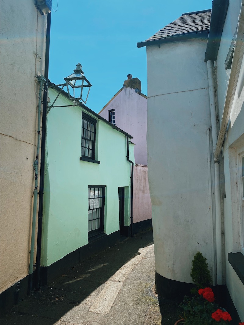 Narrow road in Bideford